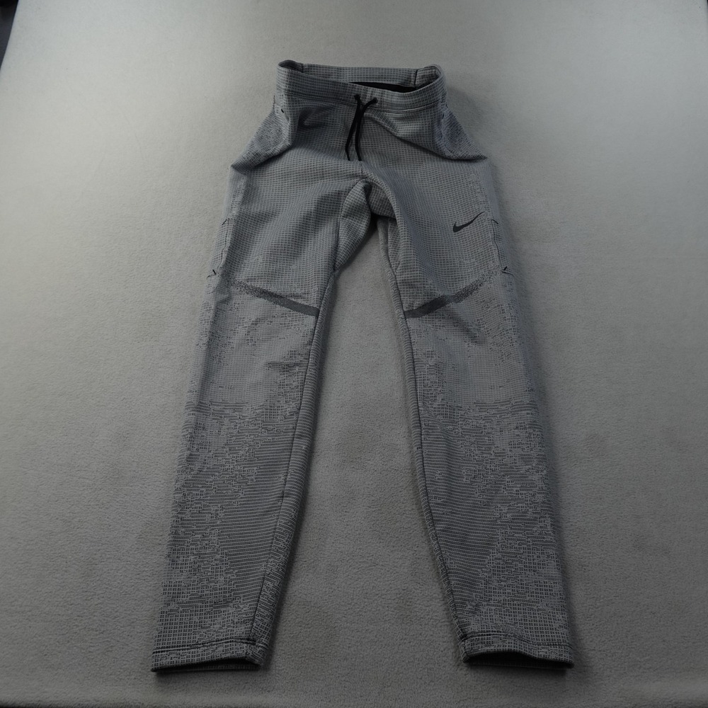 Nike Therma-FIT ADV Mens Large Wool Blend Running Training Pants Gray DD9636